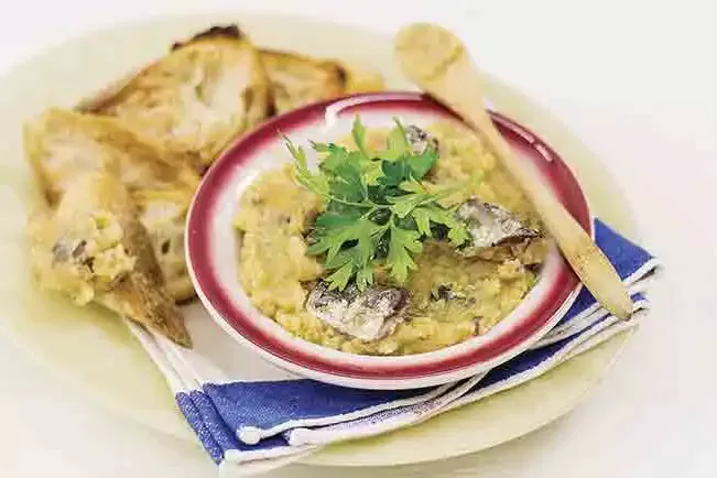 Receita de Brandade de sardinha