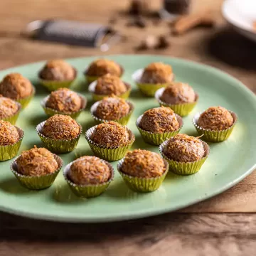 Brigadeiro de abóbora com especiarias