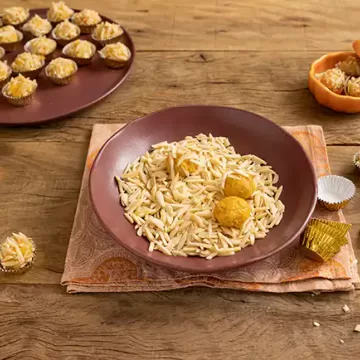 Brigadeiro de abóbora e amêndoas
