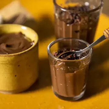 Brigadeiro de micro-ondas com chocolate amargo