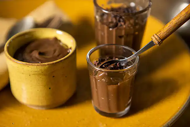 Brigadeiro de micro-ondas com chocolate amargo