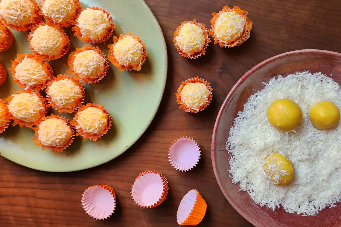 Brigadeiro de milho-verde