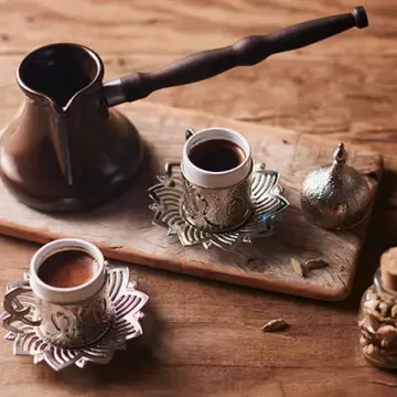 Café turco para um
