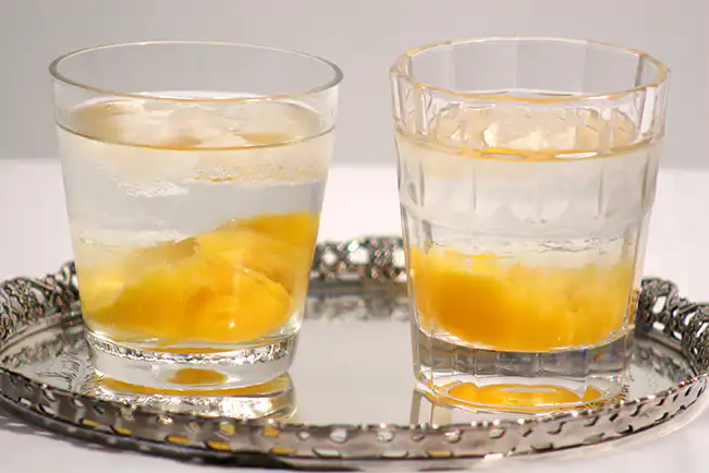 Caipirosca de pêssego