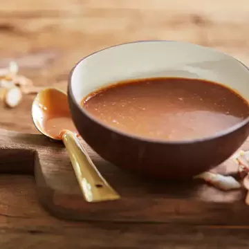Calda de coco queimado