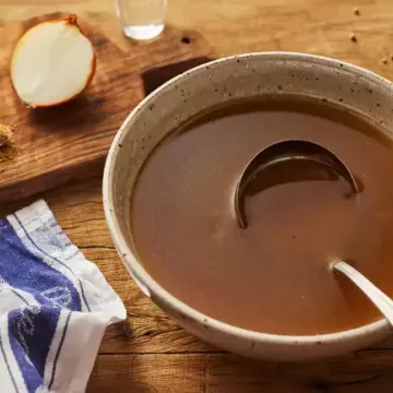 Caldo caseiro de suã