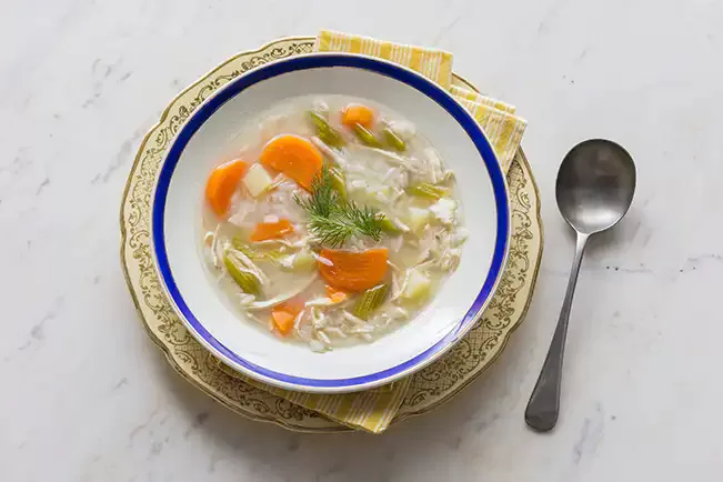 Receita de Canja de galinha