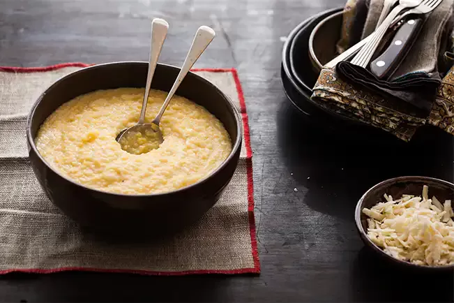 Receita de Canjiquinha cremosa com queijo meia-cura