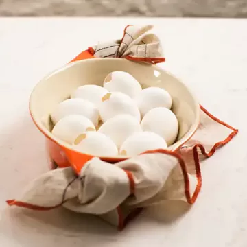 Casca de ovos para decorar e rechear