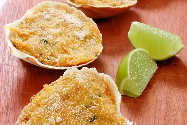 Receita de Casquinha de siri