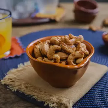 Castanha-de-caju apimentada