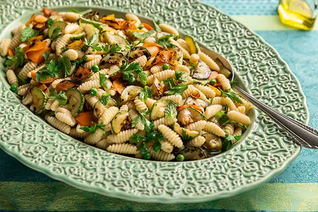 Receita de Cavatelli à primavera
