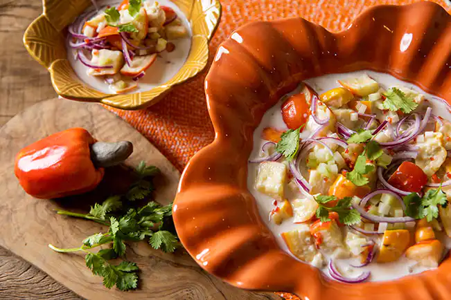 Ceviche de caju