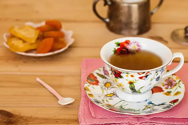 Receita de Chá de frutas