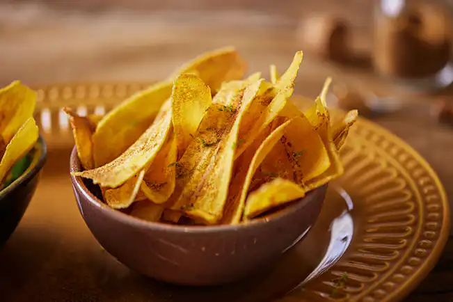 Chips de banana-da-terra