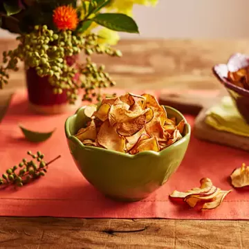 Chips de maçã na Air Fryer da Rita Lobo