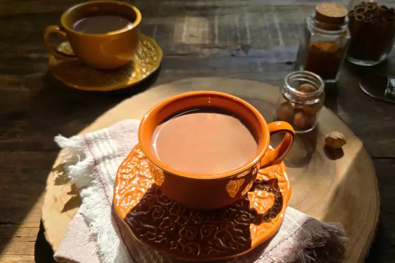 Receita de Chocolate quente com canela