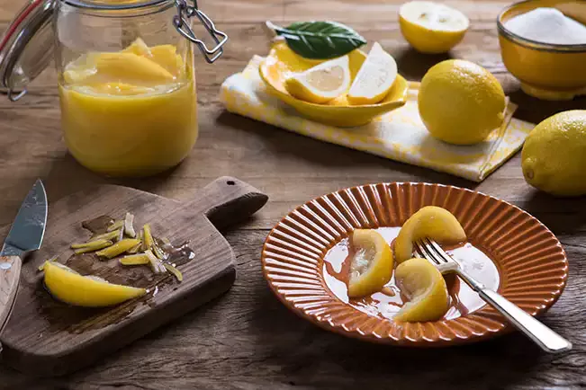Receita de Conserva de limão-siciliano