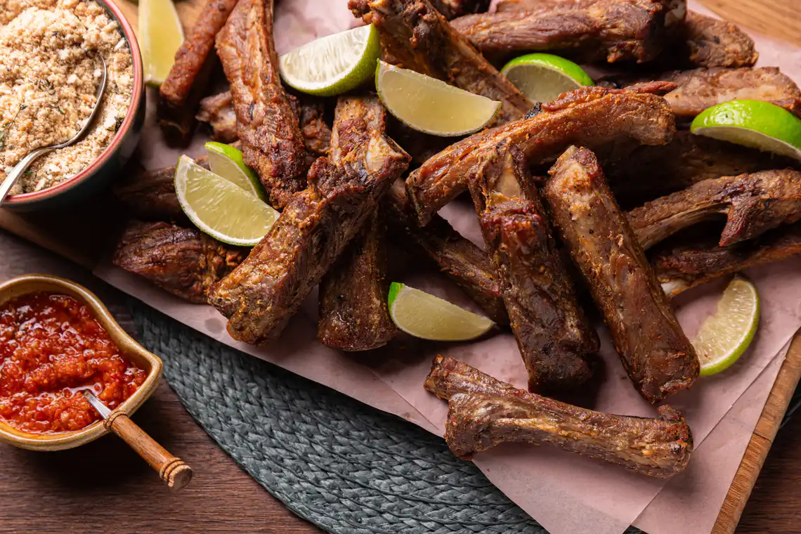 Costelinha de porco na Air Fryer da Rita Lobo (5 litros)