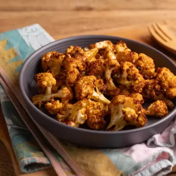 Couve-flor com mel e especiarias na Air Fryer da Rita Lobo