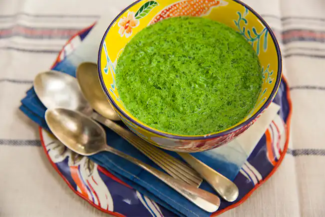 Creme de espinafre