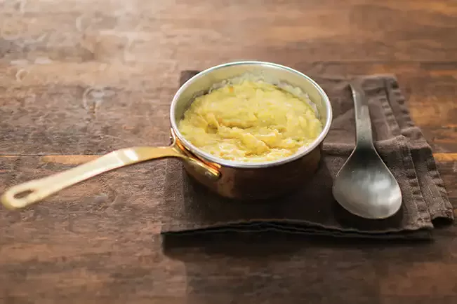Receita de Creme de milho