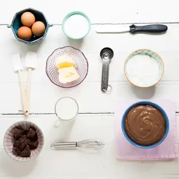 Creme pâtissière de chocolate
