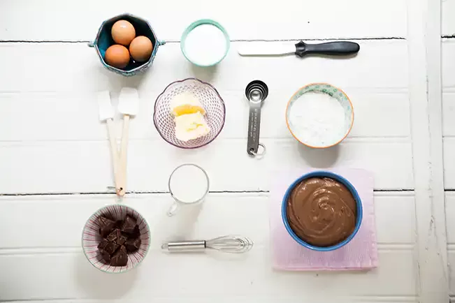 Receita de Creme pâtissière de chocolate