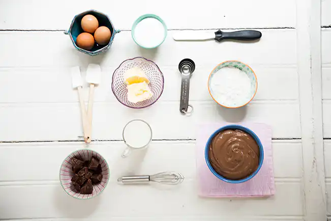 Creme pâtissière de chocolate