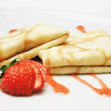 Crepe de morango