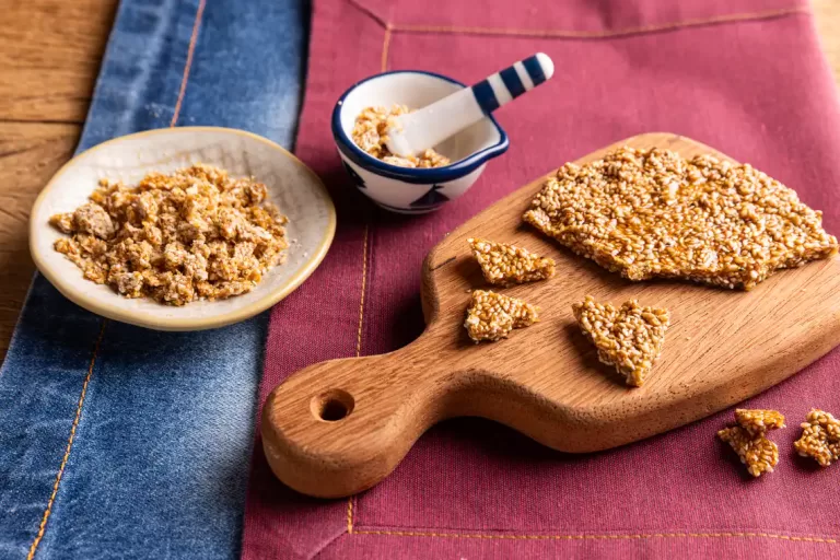 Receita de Crocante de gergelim