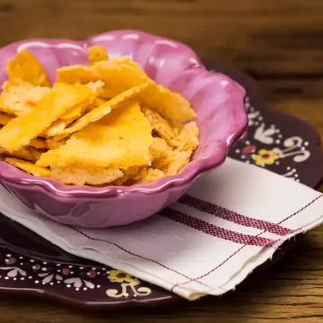Crocante de parmesão