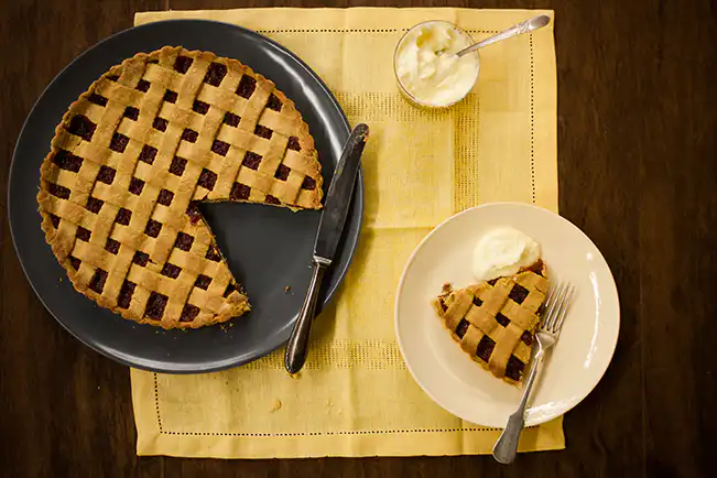 Crostata de goiabada