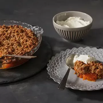Crumble de abóbora