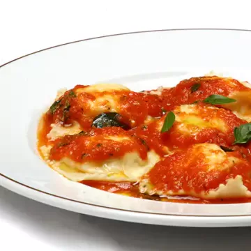Culigionis con ricotta e limone siciliano - massa fresca com ricota de ovelha e limão-siciliano