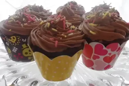 Receita de Cupcake de chocolate