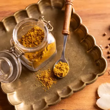 Curry em pó caseiro