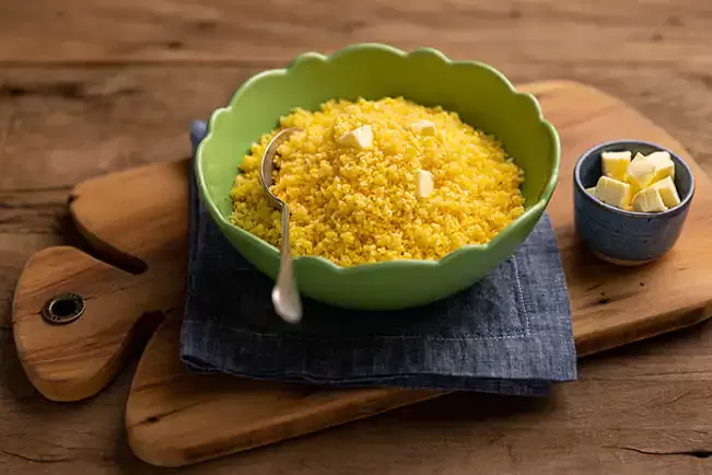Receita de Cuscuz de milho