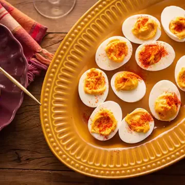 Devilled eggs
