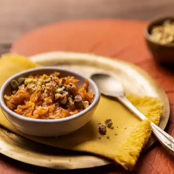 Doce de cenoura indiano (Gajar ka halwa)