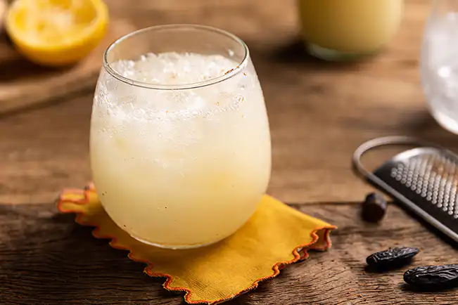 Drinque de cupuaçu e cumaru (sem álcool)