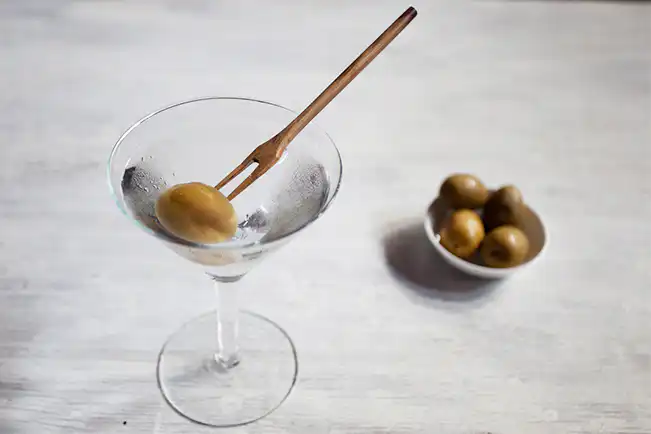 Dry martini de saquê