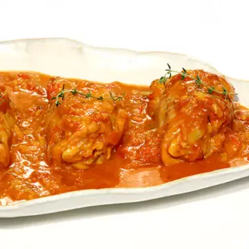 Ensopado de frango ao sugo