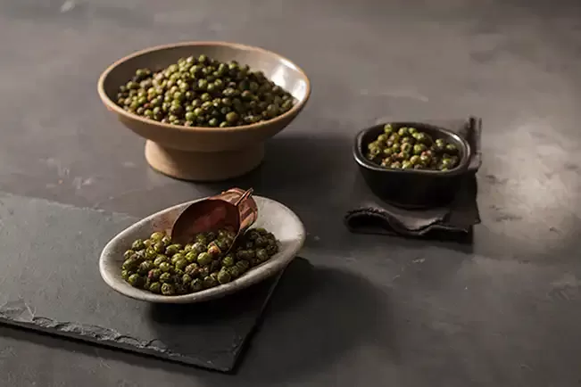 Receita de Ervilha assada com especiarias