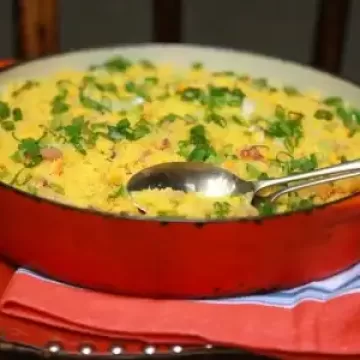 Farofa caipira