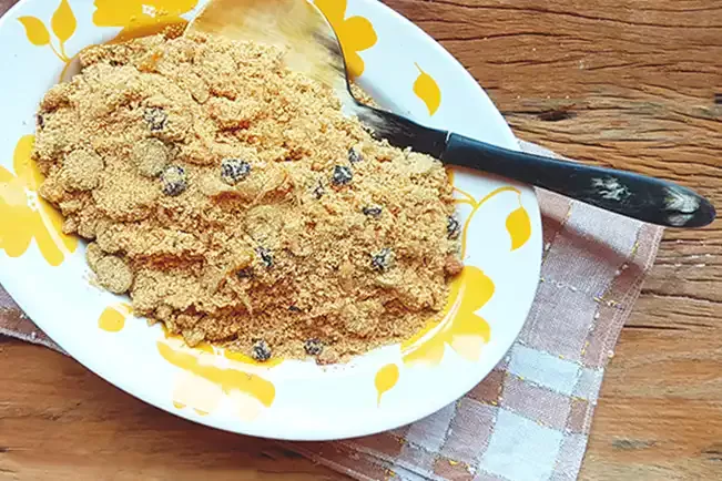 Receita de Farofa caprichada