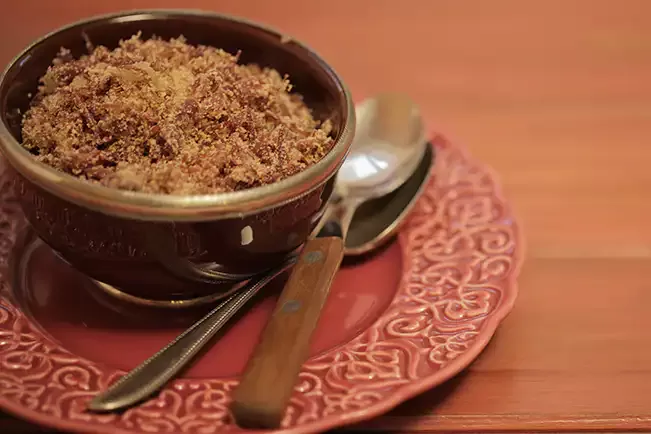 Receita de Farofa de carne-seca