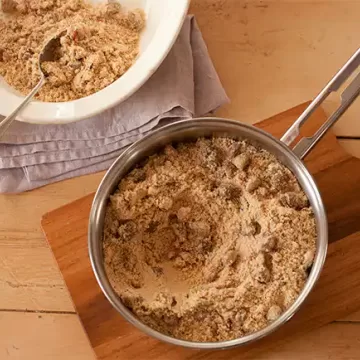 Farofa de castanhas-portuguesas