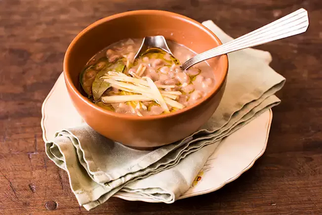 Receita de Feijão com gengibre