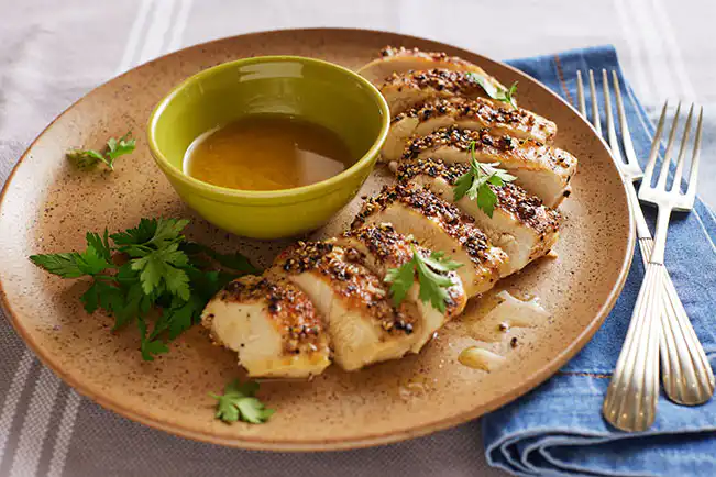 Filé de frango ao poivre